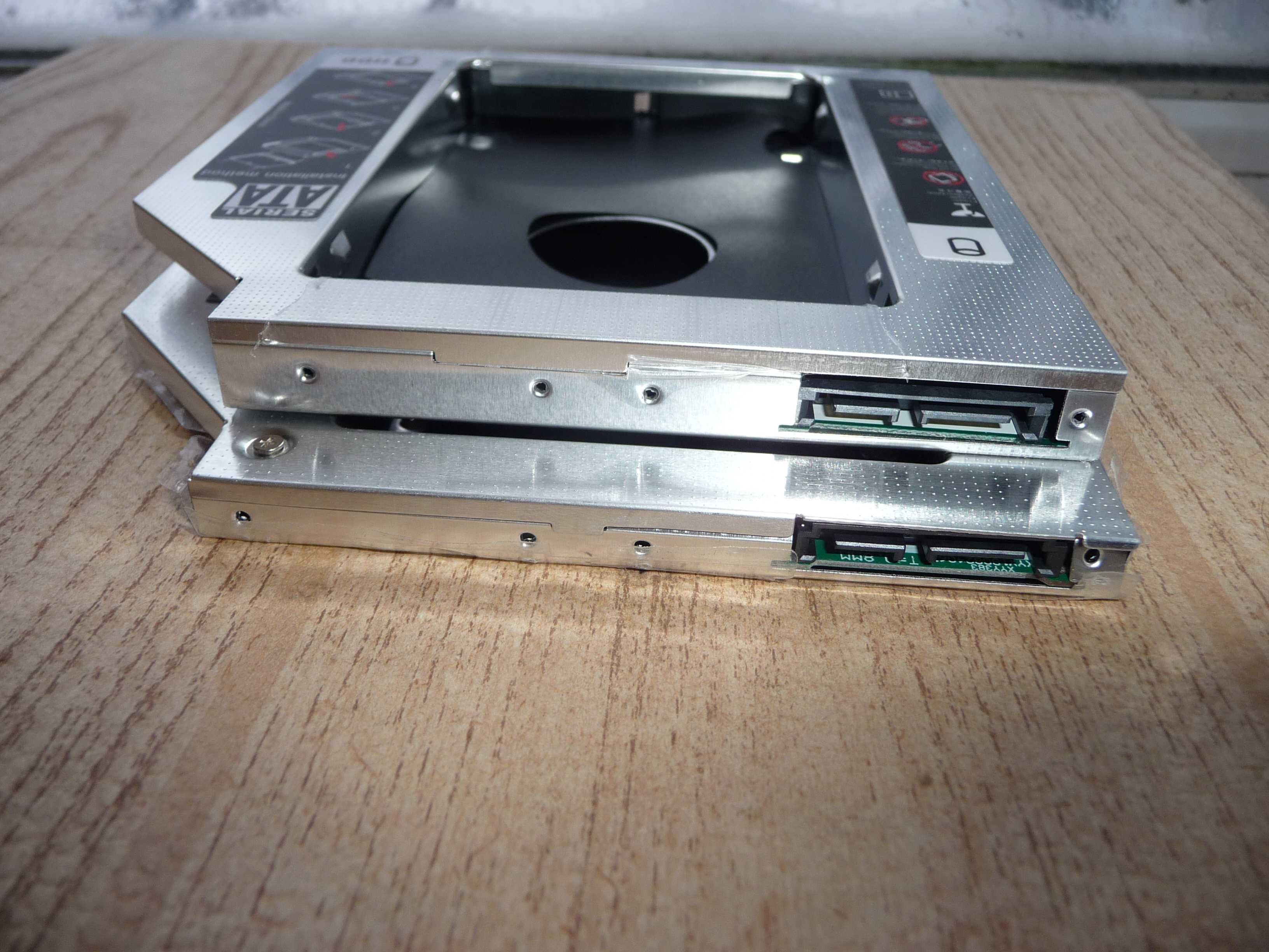 Переходник Оптибей (optibay) для SSD Sata 9,5/12,7мм 2.5 для ноутбуков