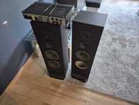 Kolumny Tonsil 500W + Korektor ze wzmacniaczem + Kable