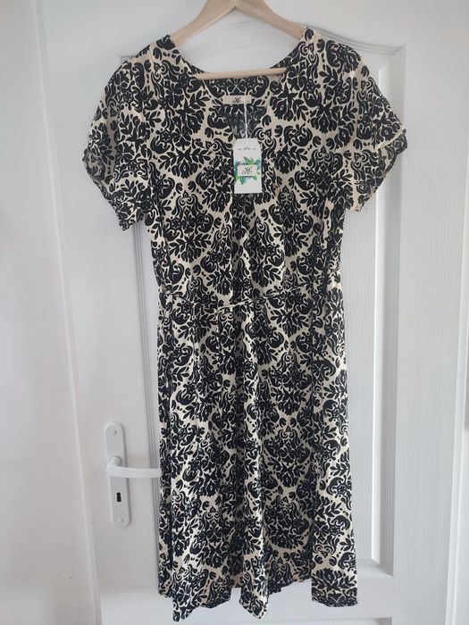 Sukienka z bawełny i wiskozy nowa