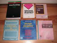 Marketing, Liderança Grupos, Introd Adm, Psicol Gestor, Strategor