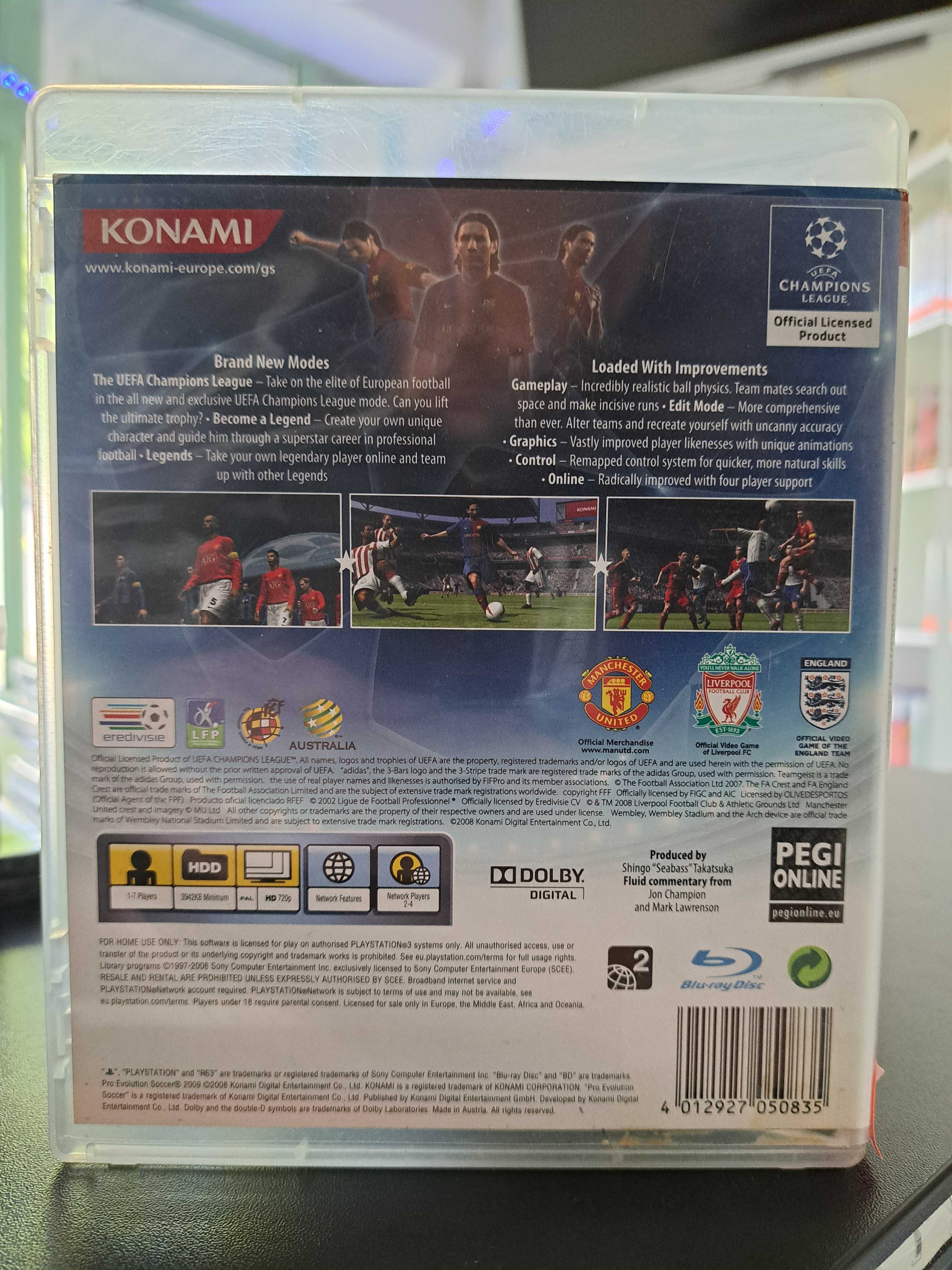 Pro Evolution Soccer 2009 PS3 Wysyłka Wymiana Sklep Mokotów