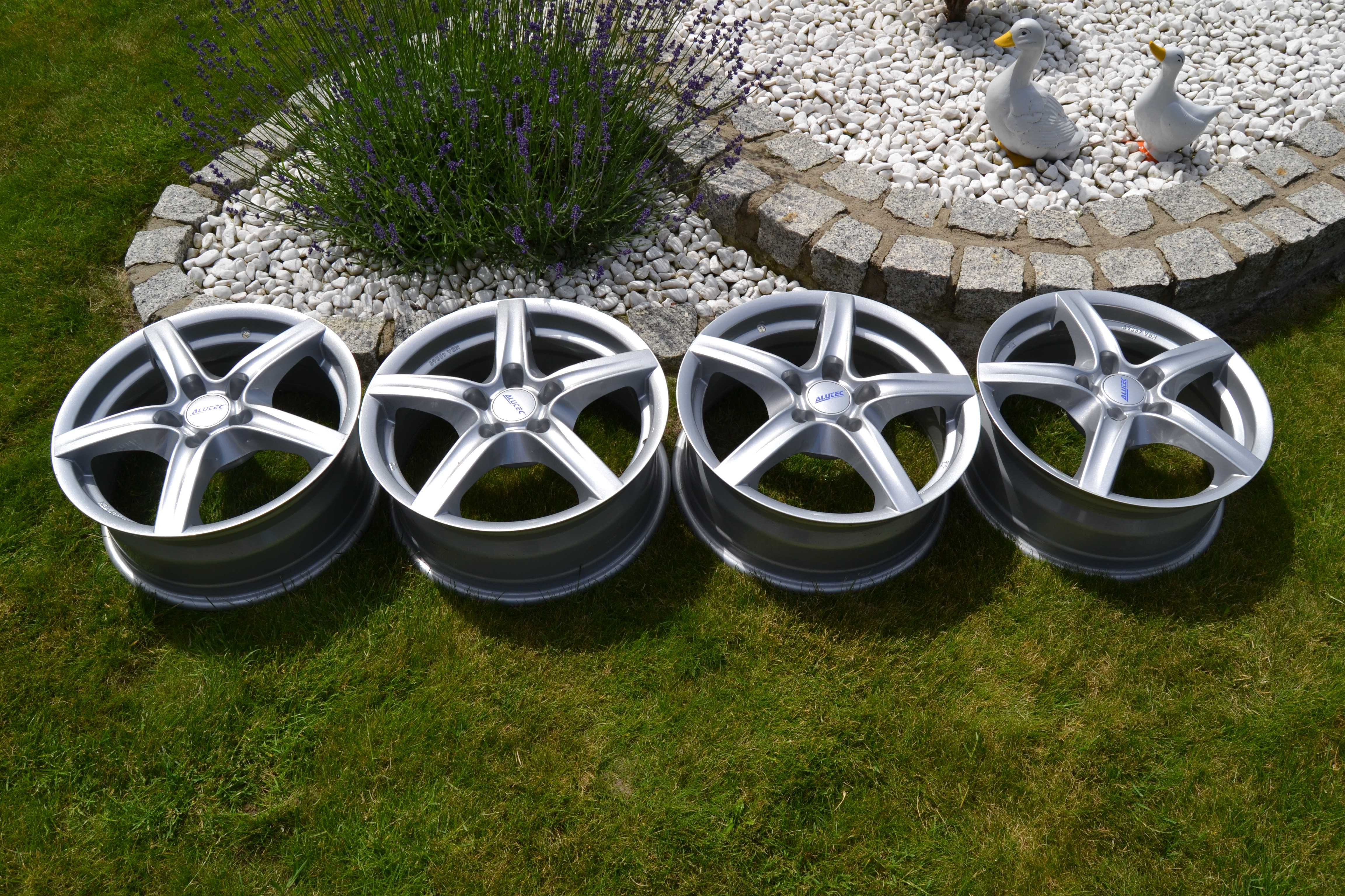 Felgi alu Alutec Toyota 16 cali 6,5x16 et39 5x114,3 jak nowe komplet