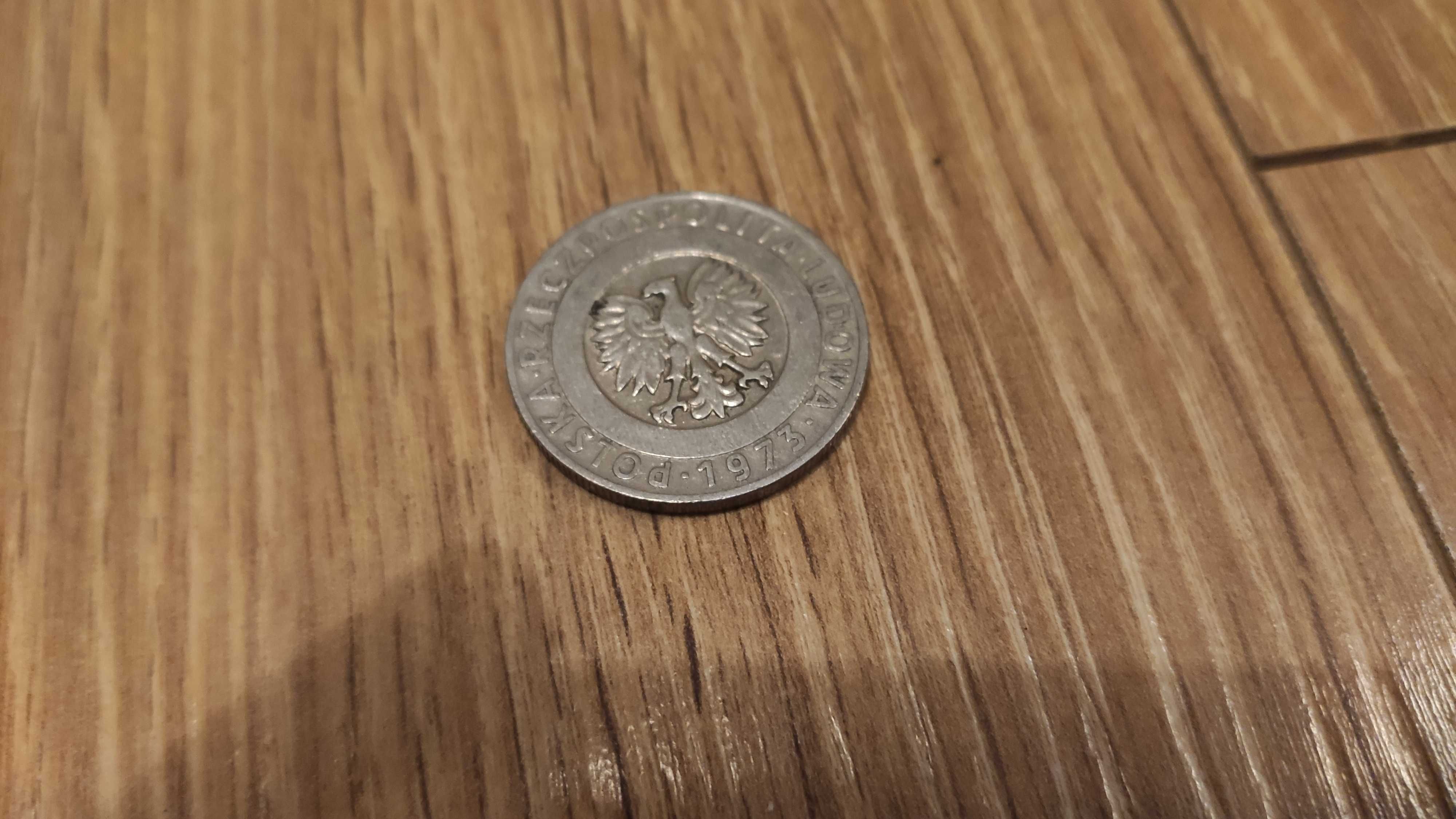 Moneta 20 zł Kłosy i wieżowiec 1973