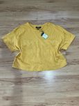 Nowy musztardowy t-shirt Primark