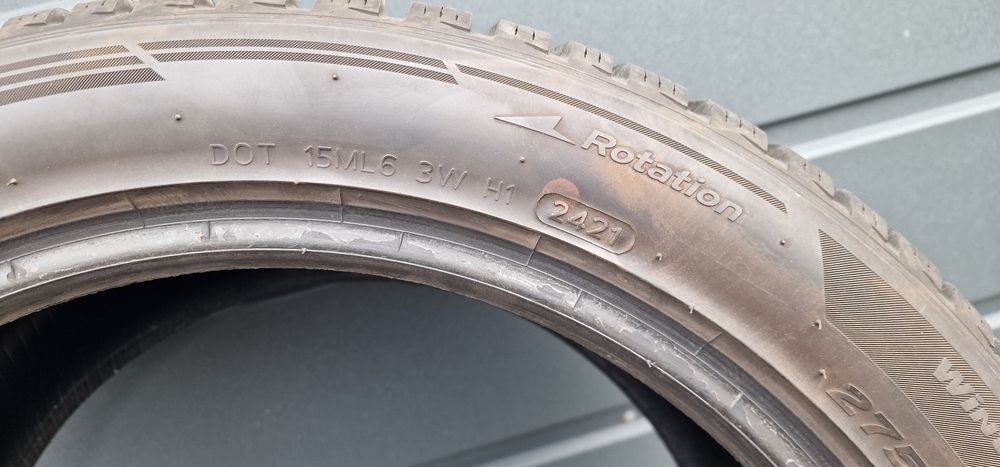 4szt zimowe do BMW xdrive 245/45R18 + 275/40R18 Hankook 21r bdb stan