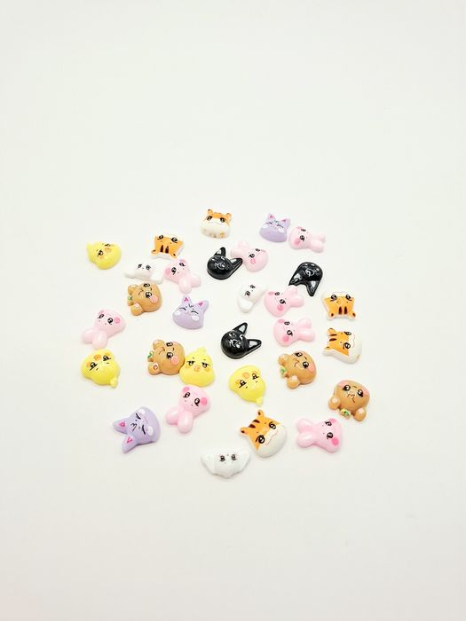 Ozdoby do paznokci 3D ateez dekoracje na paznokcie Mingi Yuhno San