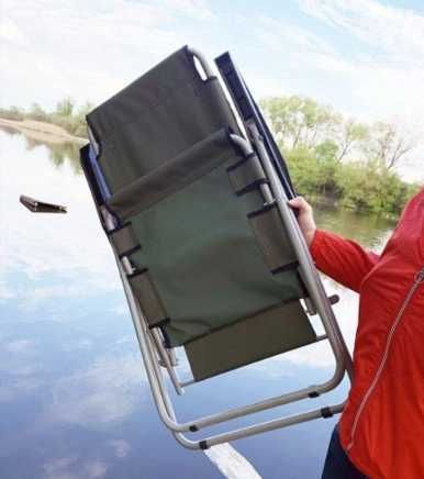 Шезлонг - розкладне крісло для рибалки