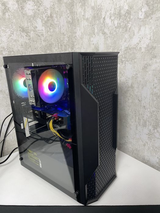 Продам пк Ryzen 5 5600x/rx6600 8gb