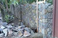 Фундамент, бут, бутовий, забор із каменю, опорні стіни