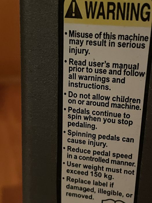 Eliptica norditrack E 4.1 com o cabo de alimentação como nova