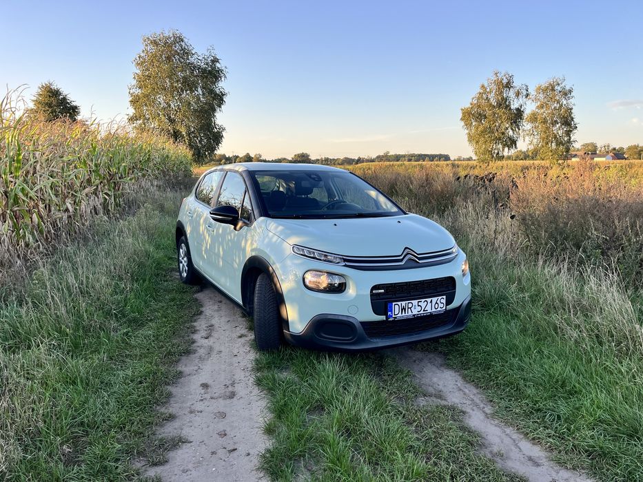 Citroen C3 2017r 1.2 PureTech 91550 km