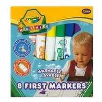 Mini Kids Crayola Flamastry Mazaki 1+ W-Wa 8 Szt.