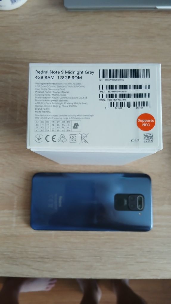 Продам редмі ноте 9 4/128
