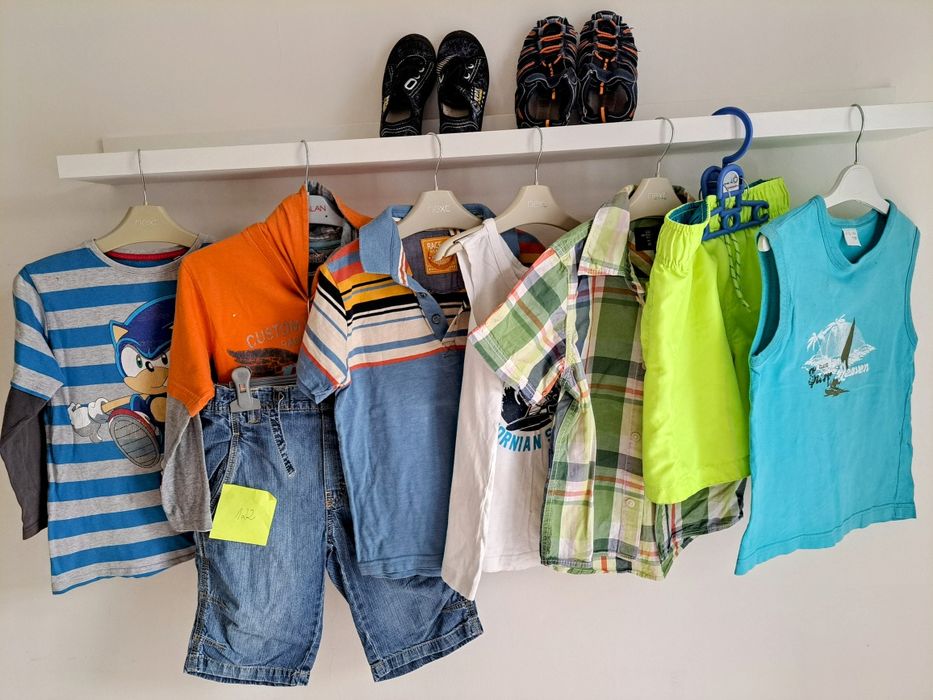 Zestaw ubrań dla chłopaka rozmiar 122