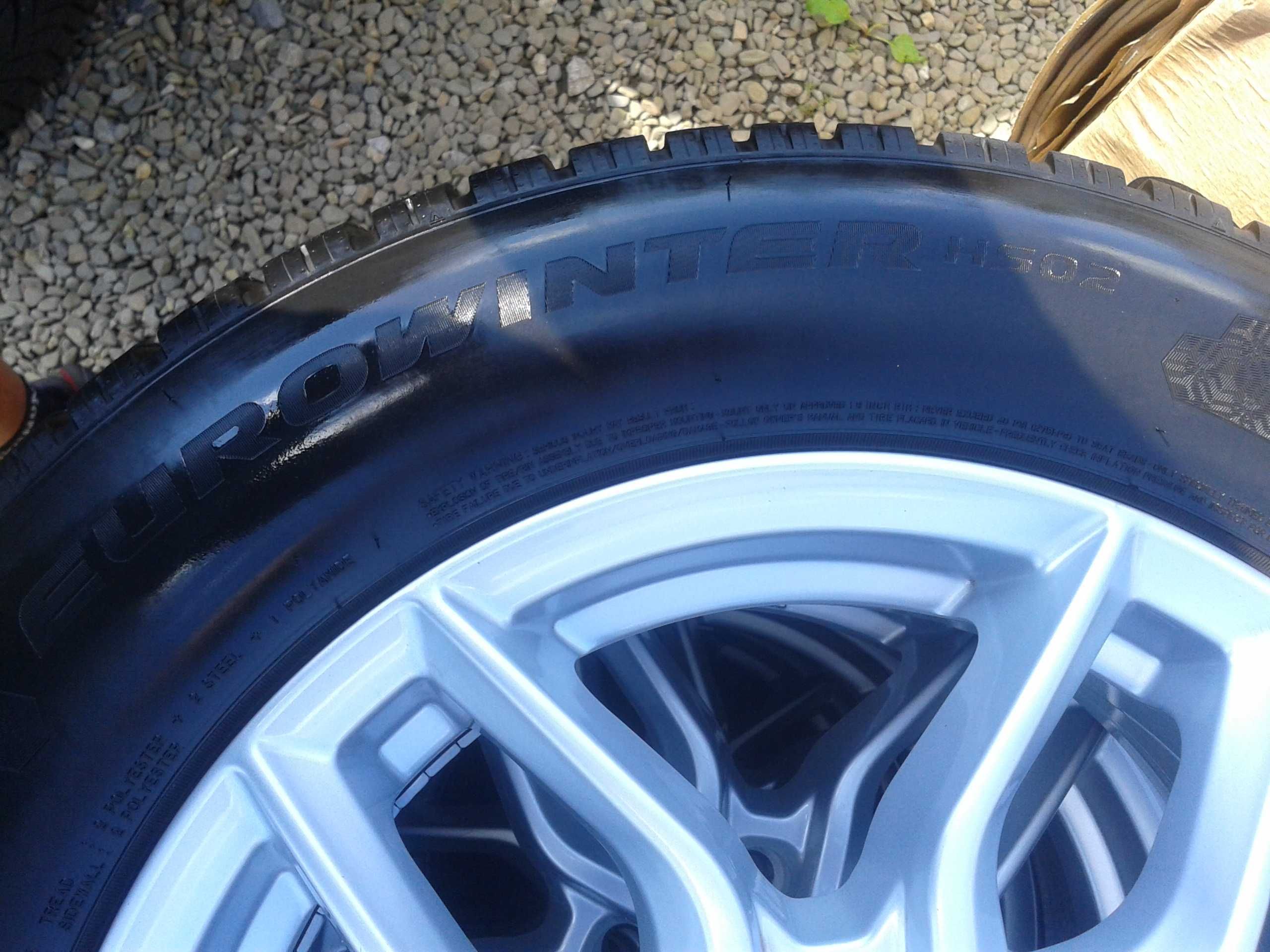 opony r16 falken 215 60 jak nowe 24rok eurowinter hs02 mielec kpl 4szt