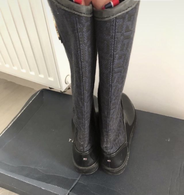 Kalosze Tommy Hilfiger o rozmiaze 39
