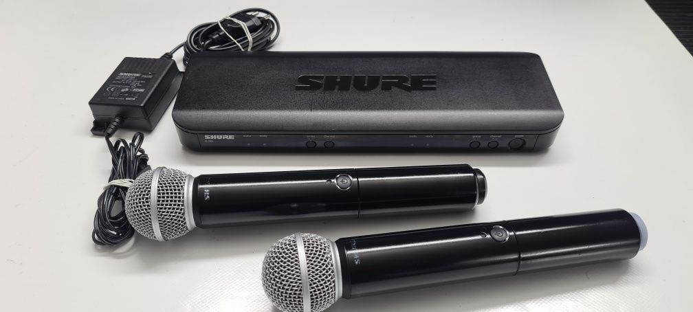 Shure BLX288/SM58  zestaw bezprzewodowy podwójny