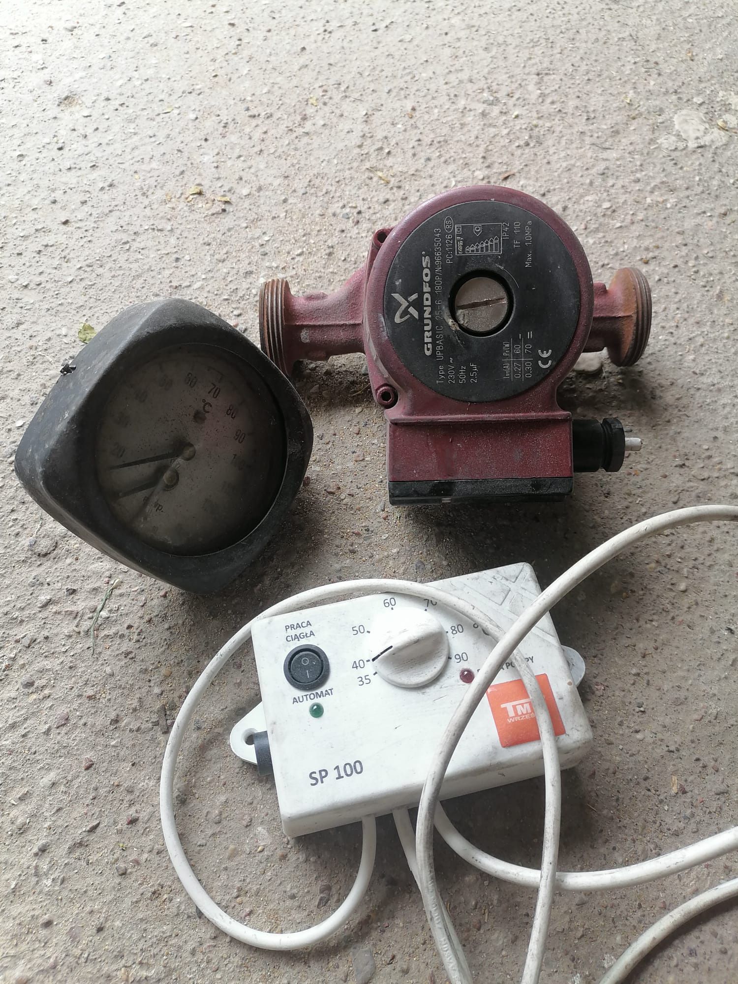 Pompa grundfos i sterownik