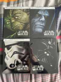 4 filmy Star Wars steelbook bluray PL filmy gwiezdne wojny steelbook