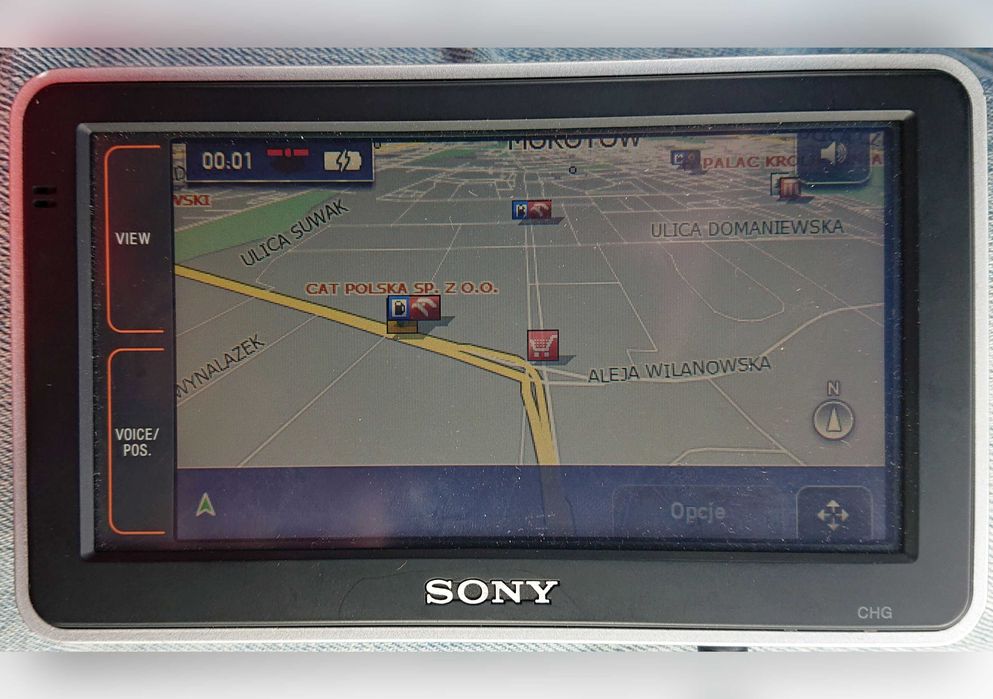 SONY NV-U92TC - Nawigacja samochodowa - stara ale działa