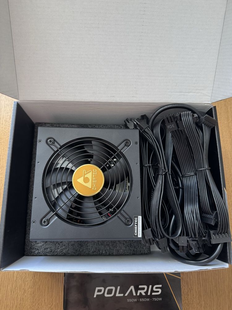 ОФІЦІЙНА ГАРАНТІЯ | Chieftec Polaris 750W 80+ Gold | Куплений 01.06.25