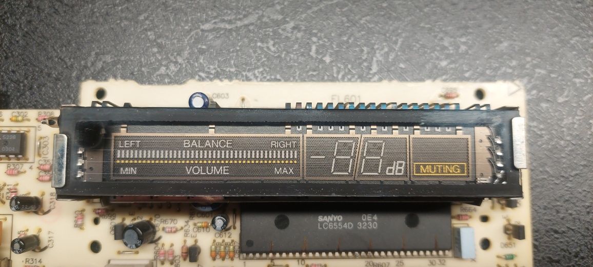 Wyświetlacz VFD do Technics  SU-X101