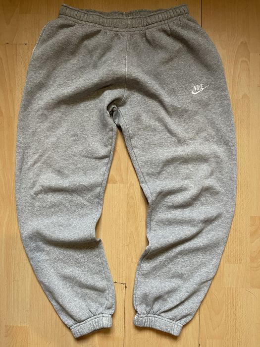 Штани сірі базові найк nike swoosh jordan