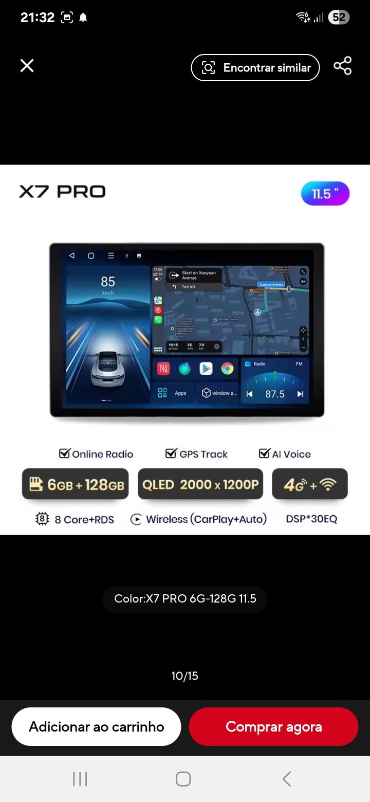 Radio android kadjar captur