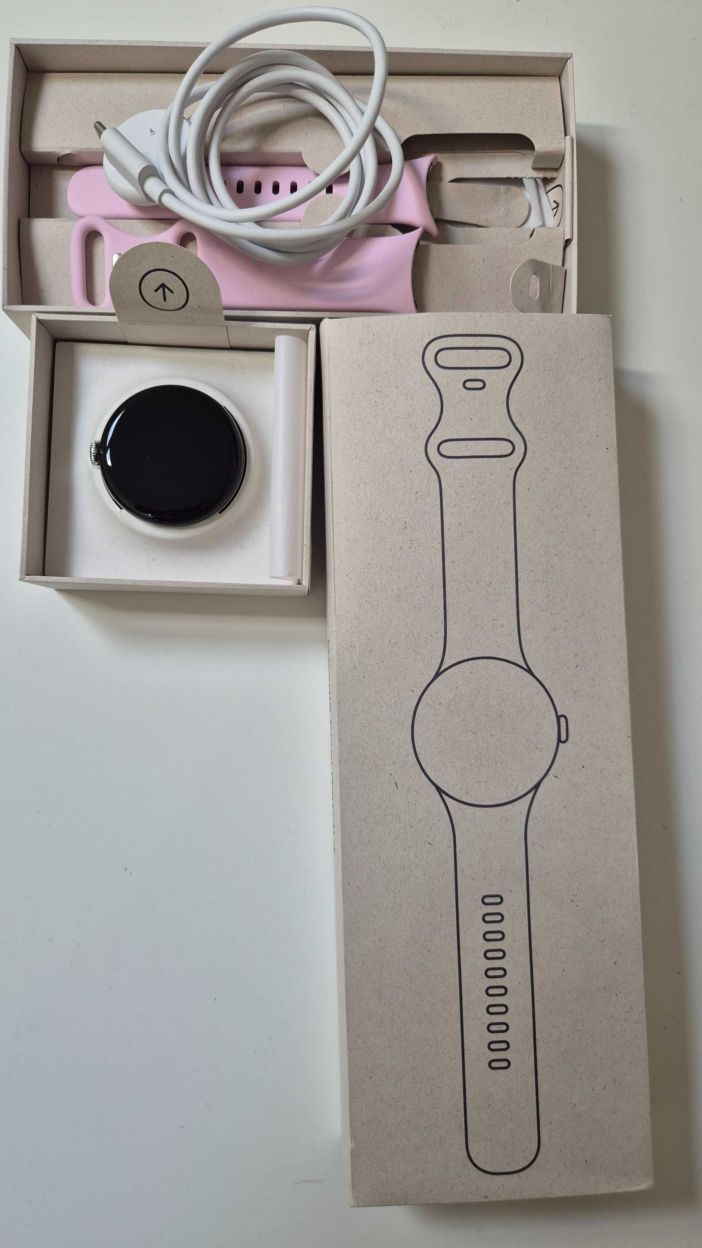 Google Pixel Watch 3 Wi-Fi- Com fatura, garantia e caixa -rosa qua