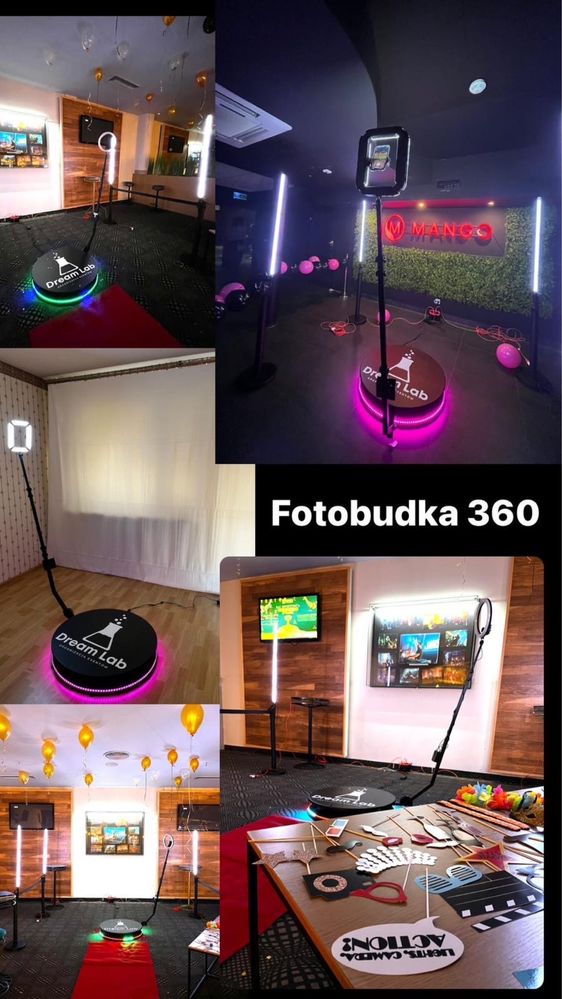 Foto budka 360 Opole, Wrocław. Fotobudka 360 wynajem