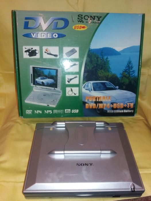 Продам Portable DVD/mp4+USB+TV-video/SONY MP3-player THD-9280