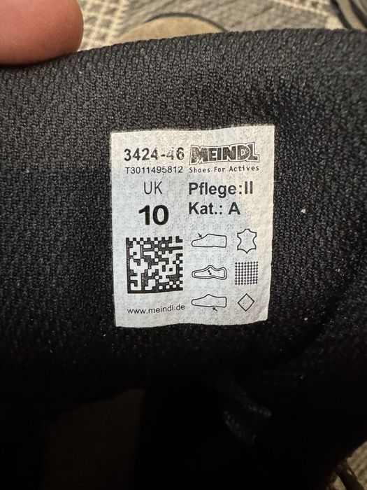 Оригінальні трекінгові черевики Meindl Nebraska Mid GTX GORE-TEX