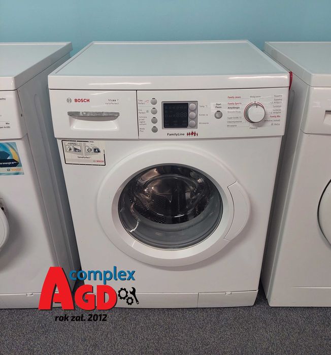 ROK GWARANCJA Pralka Bosch VarioPerfect WAE2047FPL 7 kg Program 15 min