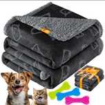 Wodoodporny koc dla psa LovPet® Sherpa 127x101 cm + 3 zabawki