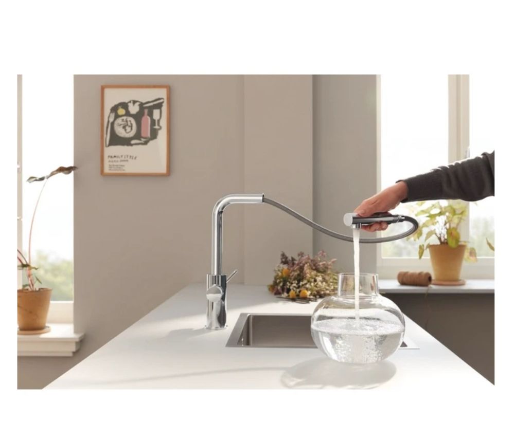 Grohe Blue Pure Minta 30590KF0 30588000 Змішувач для кухні під фільтр