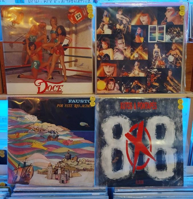 Vinil - U2,Doce,Fausto,Xutos,Pink Floyd,J Hendrix,Morrissey,Bowie,Cohe
