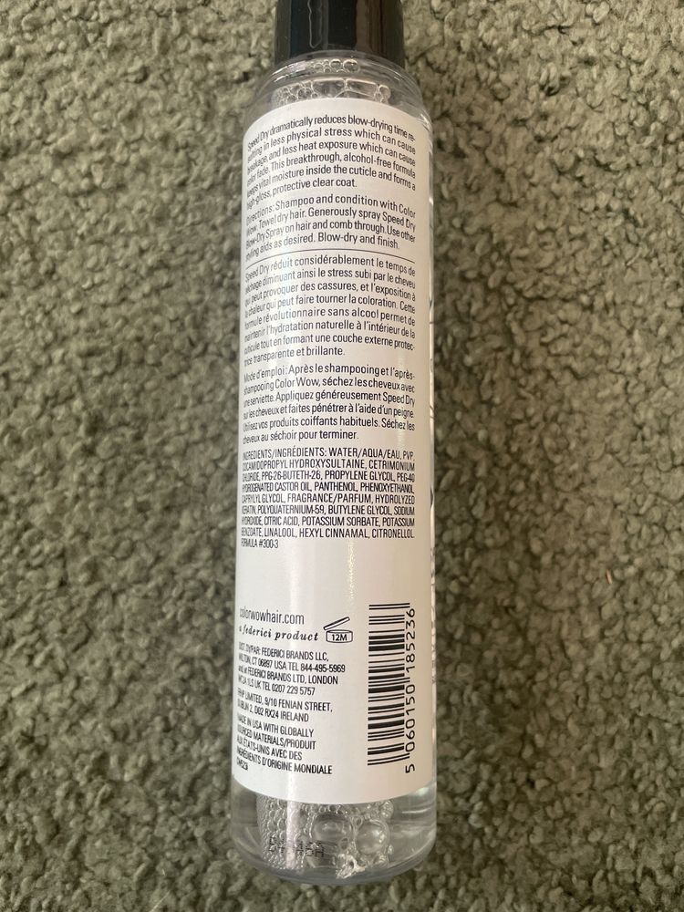 Color wow speed dry 150ml spray do suszenia włosów 1507