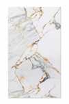 Płyta ścienna PCV PVC WPC panel ścienny 280x122 cm Biało złoty marmur