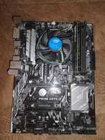 Продам материнскую плату Asus prime Z270-P + celeron G3900 + ddr4 8gb