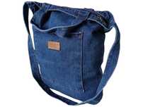 Torebka Damska Jeans, Worek Listonoszka Torba Materiałowa