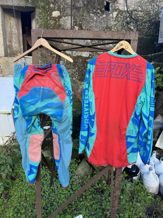 Equipamento Fox motocross