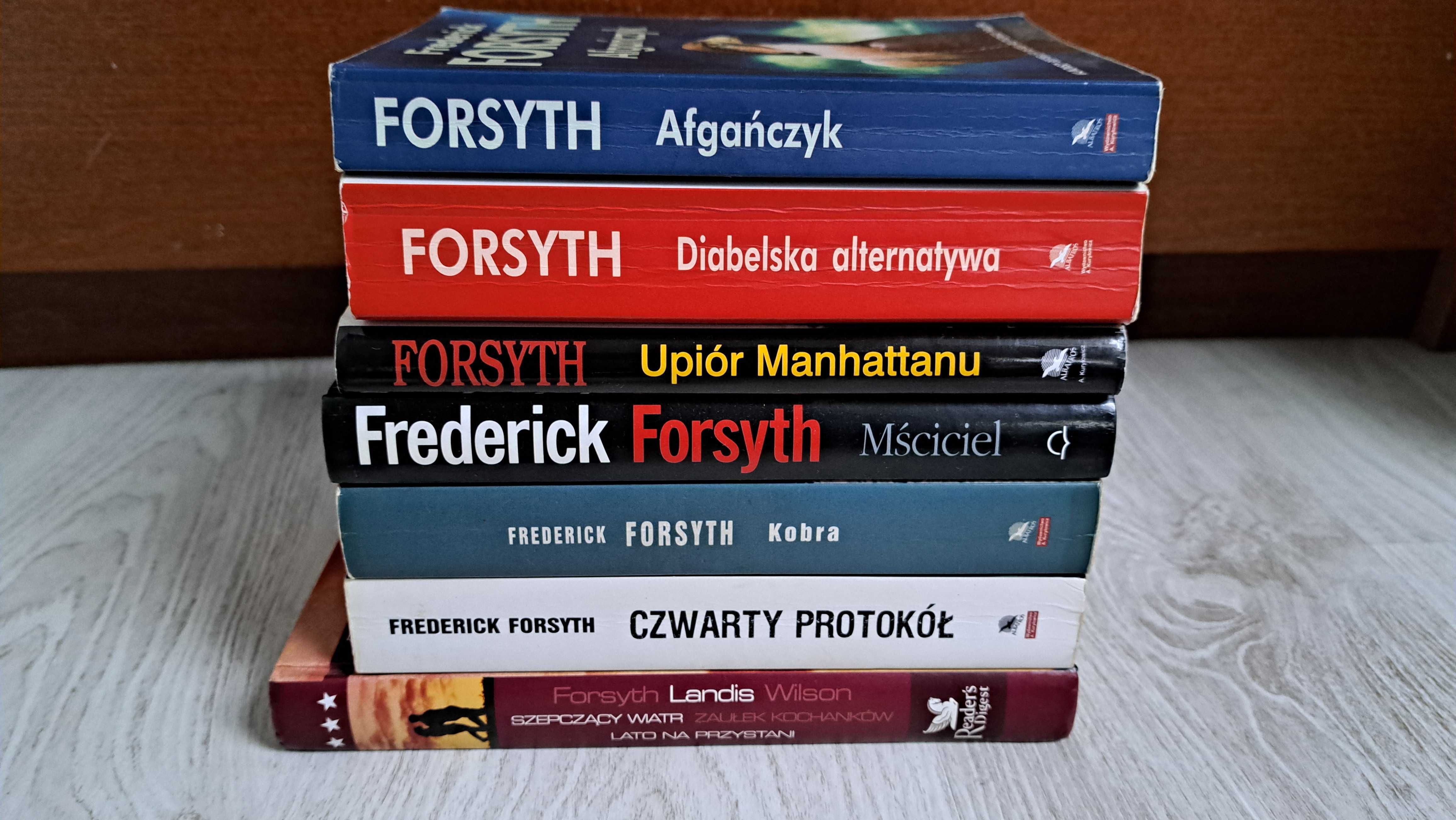 7x Forsyth Upiór Manhattanu Czwarty protokół Diabelska Kobra Mściciel