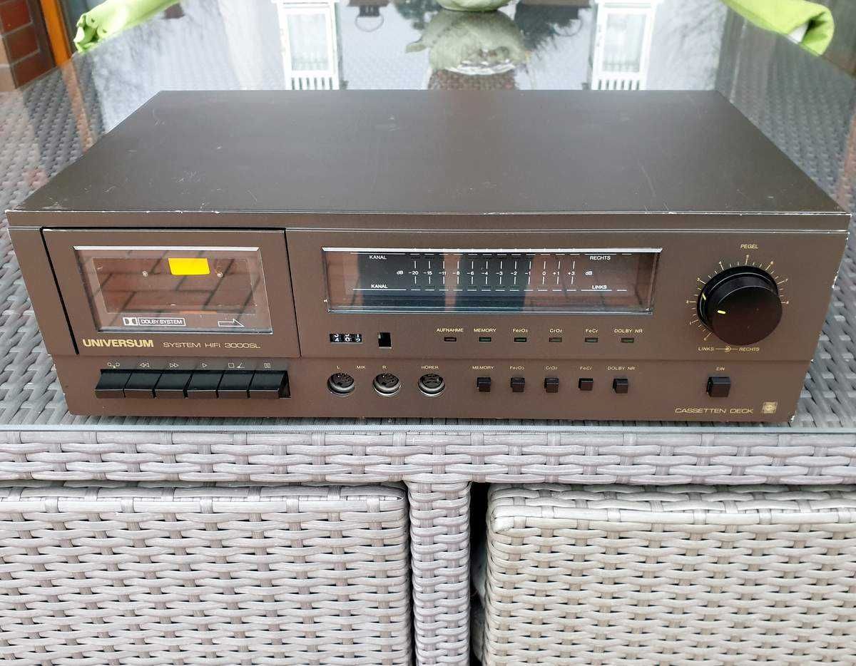 UNIVERSUM 3000SL System HiFi Vintage Magnetofon deck