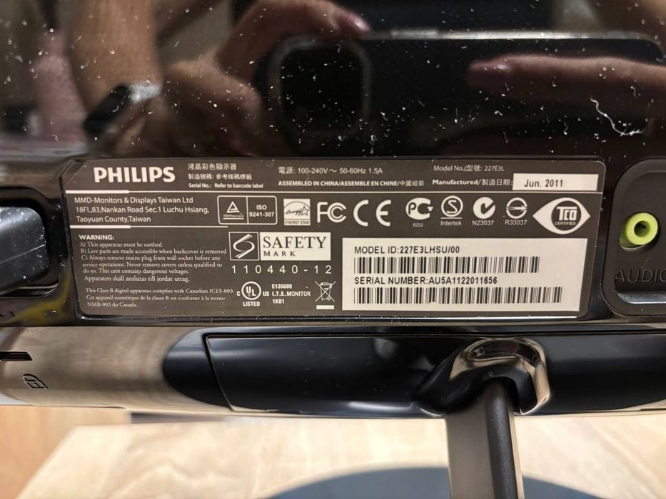 Монитор Philips 21.5 FullHD