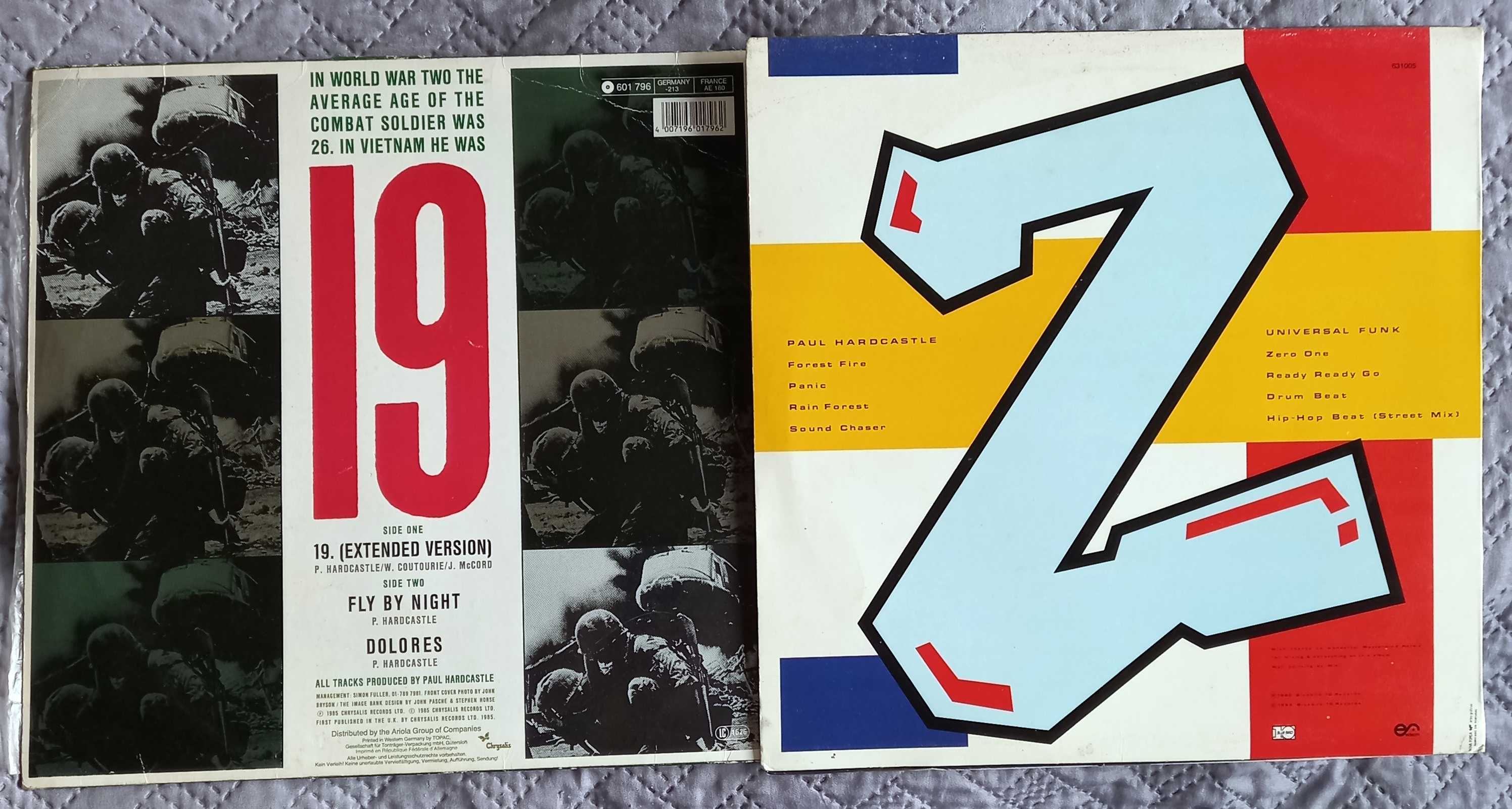 2 discos vinil - Paul Hardcastle & Universal Funk