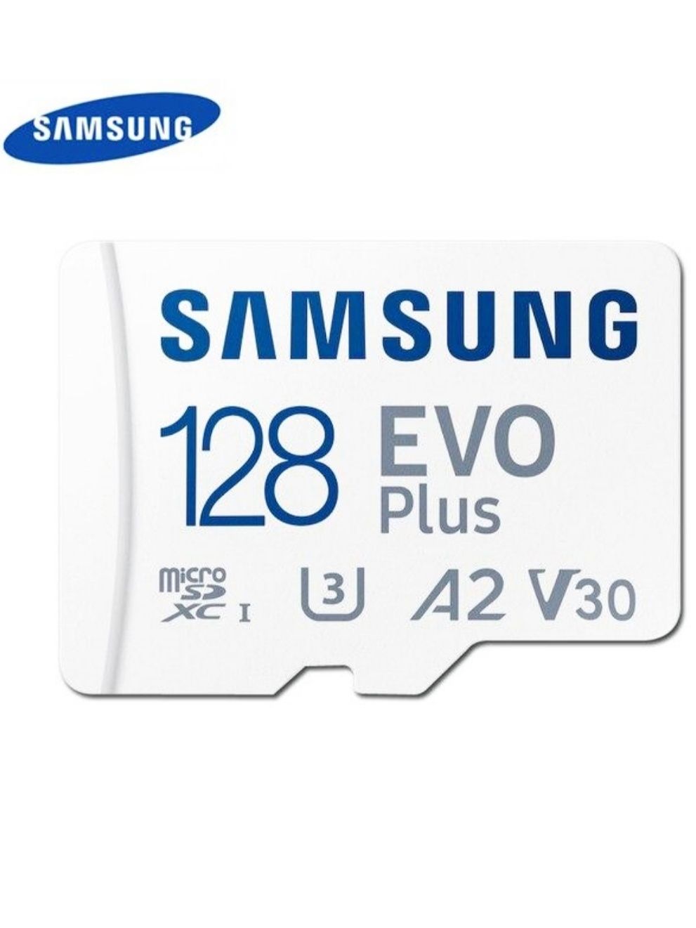 Карта пам'яті Samsung Evo Plus microSDXC 128GB Class 10