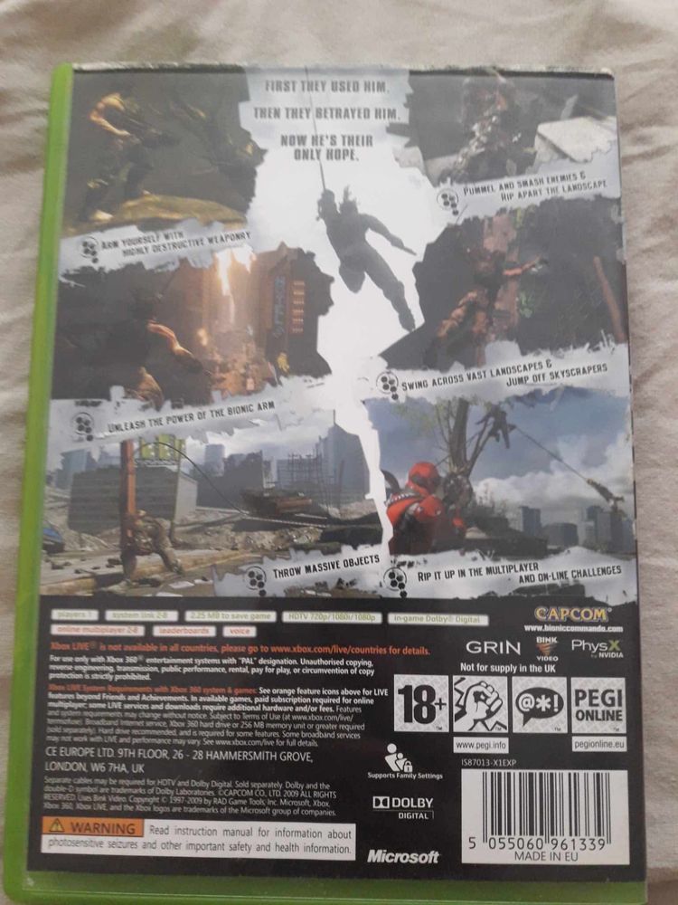 Bionic Commando XBOX 360