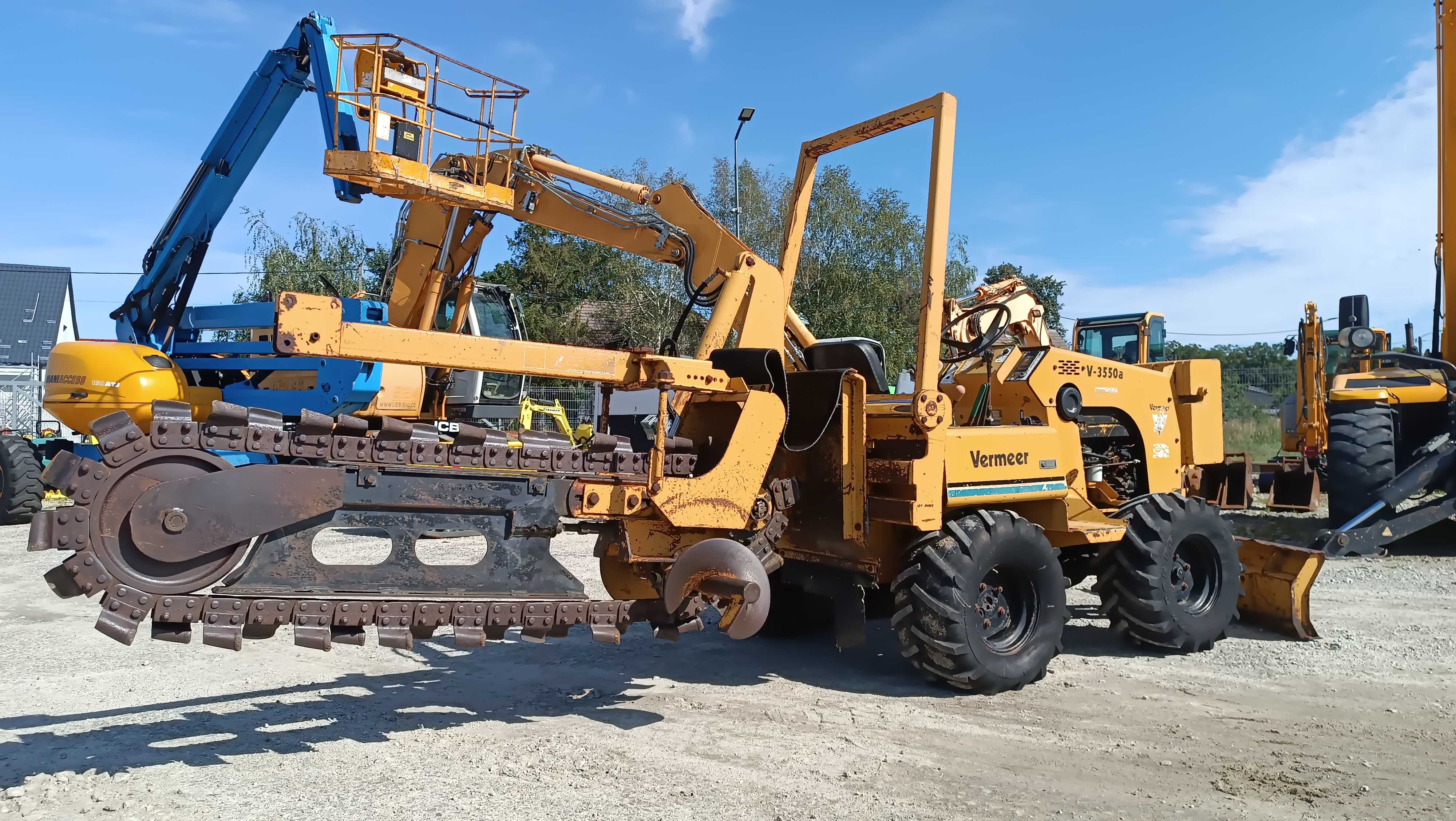 Koparka Łańcuchowa VERMEER V3550A  /RT 450 650 Ditch Witch RT 40 45