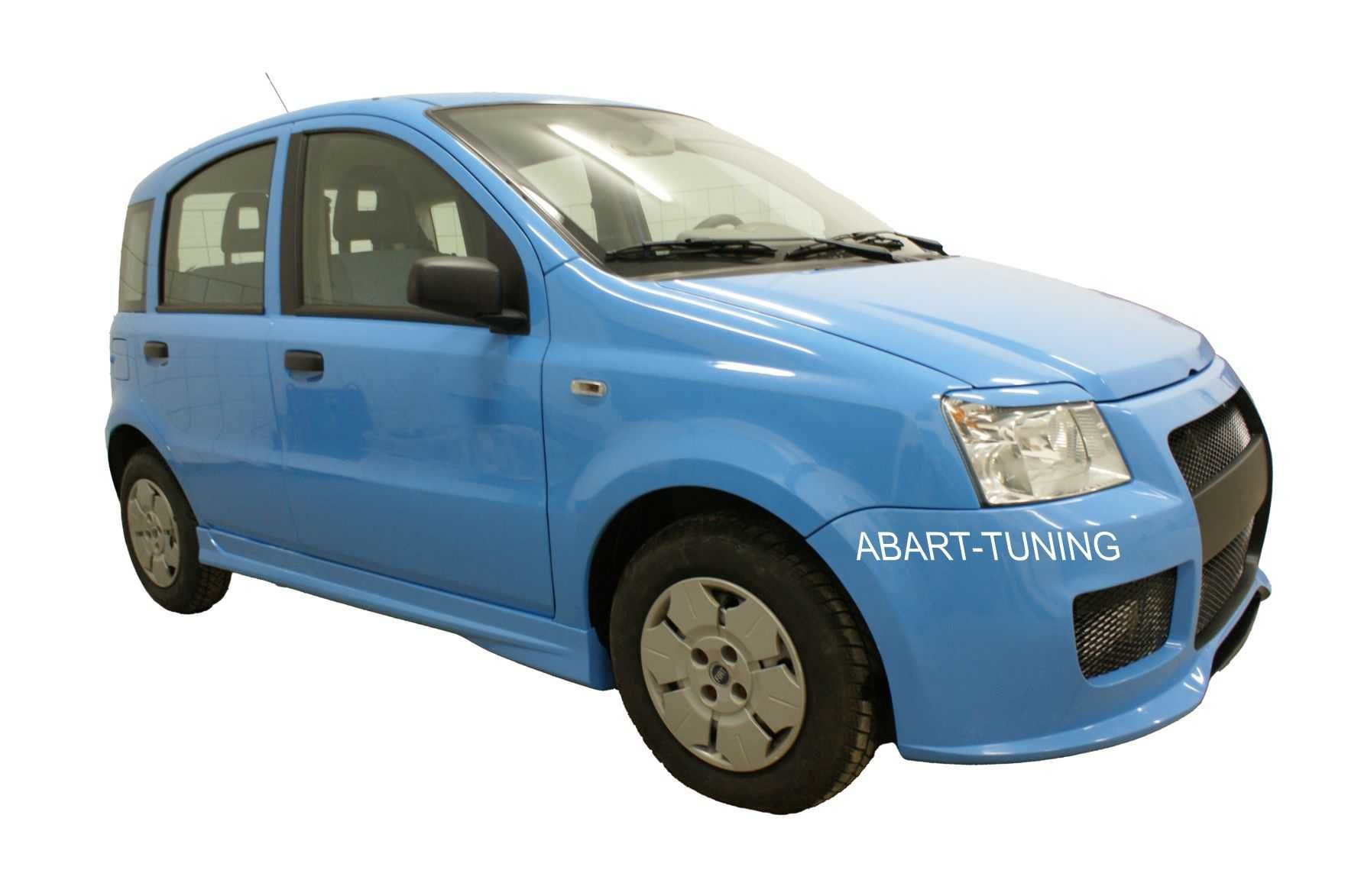 Dokładki progowe poszerzenia progowe Fiat Panda PROGI TUNING