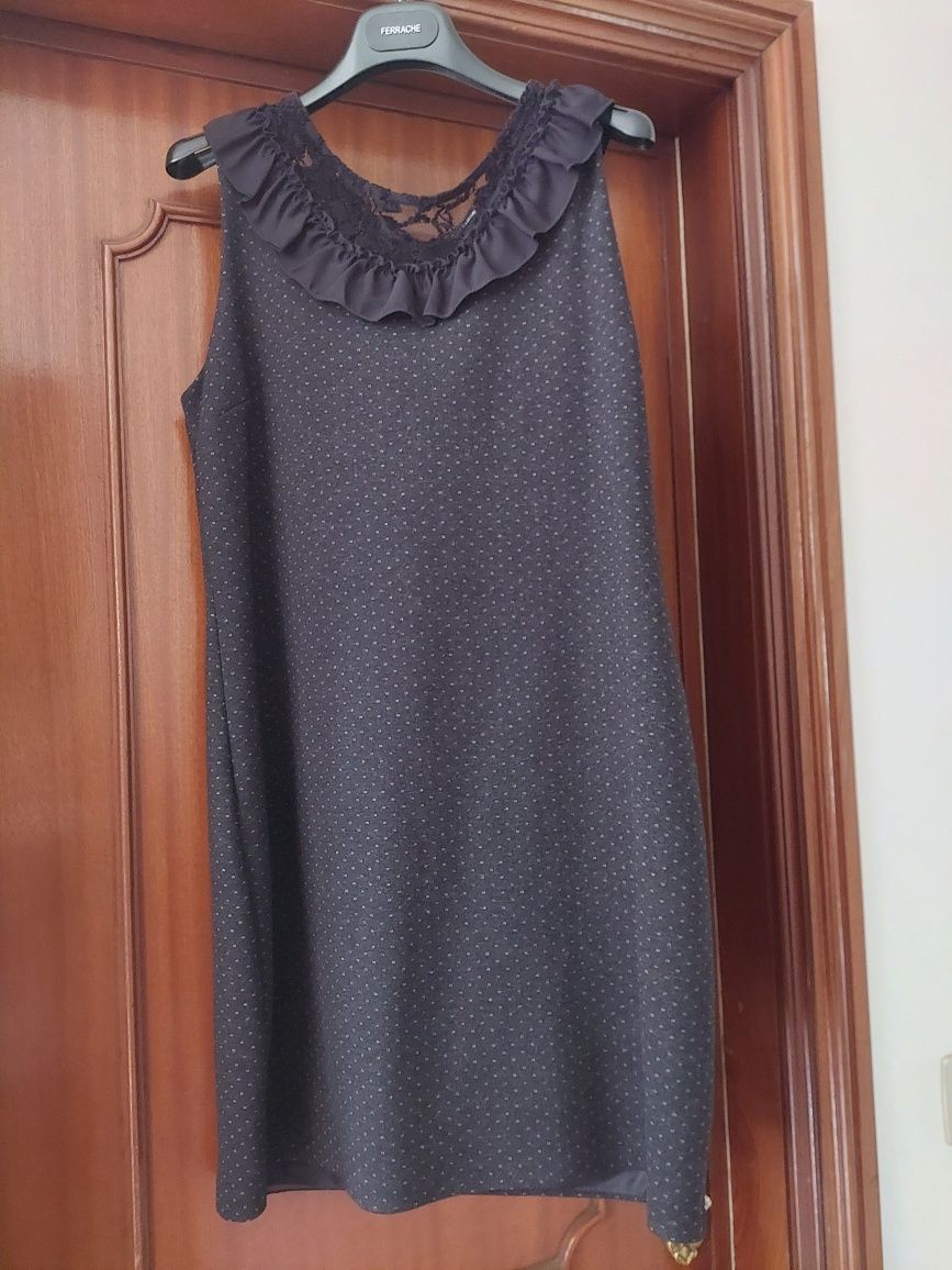 Vestido ferrache preto